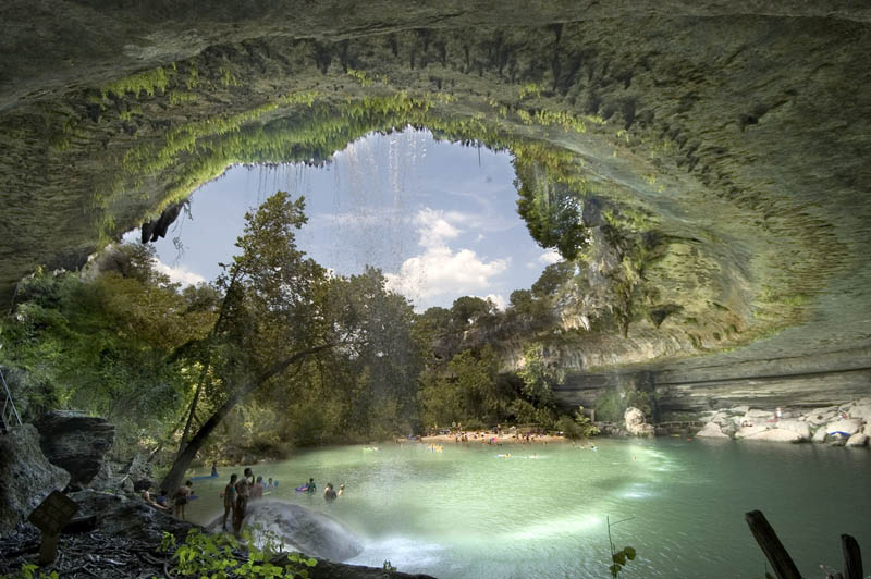 http://twistedsifter.com/2011/10/picture-of-the-day-the-hamilton-pool-nature-preserve-in-texas/